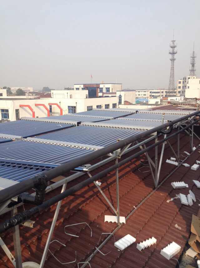 常州达成宾馆太阳能热水工程