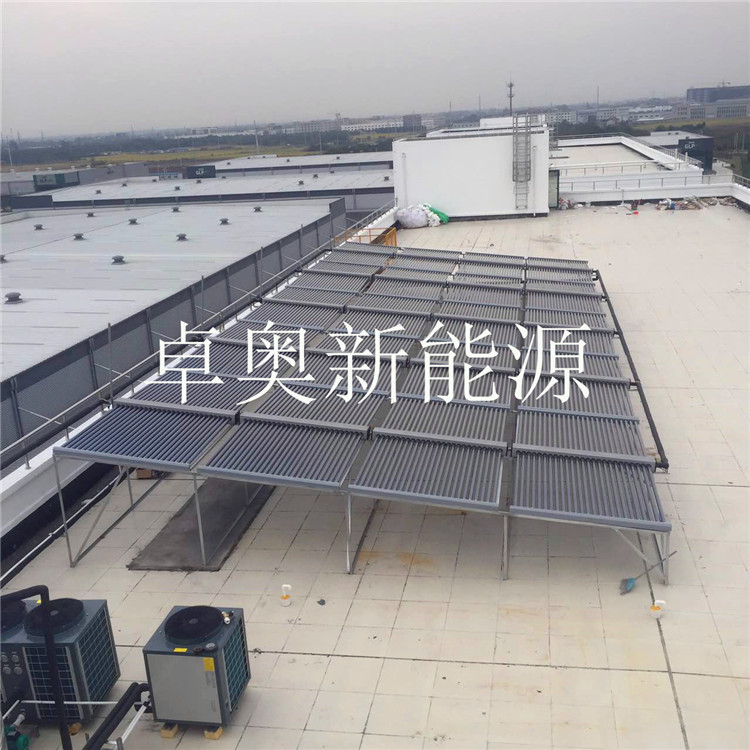 无锡物流园10吨太阳能加空气能系统