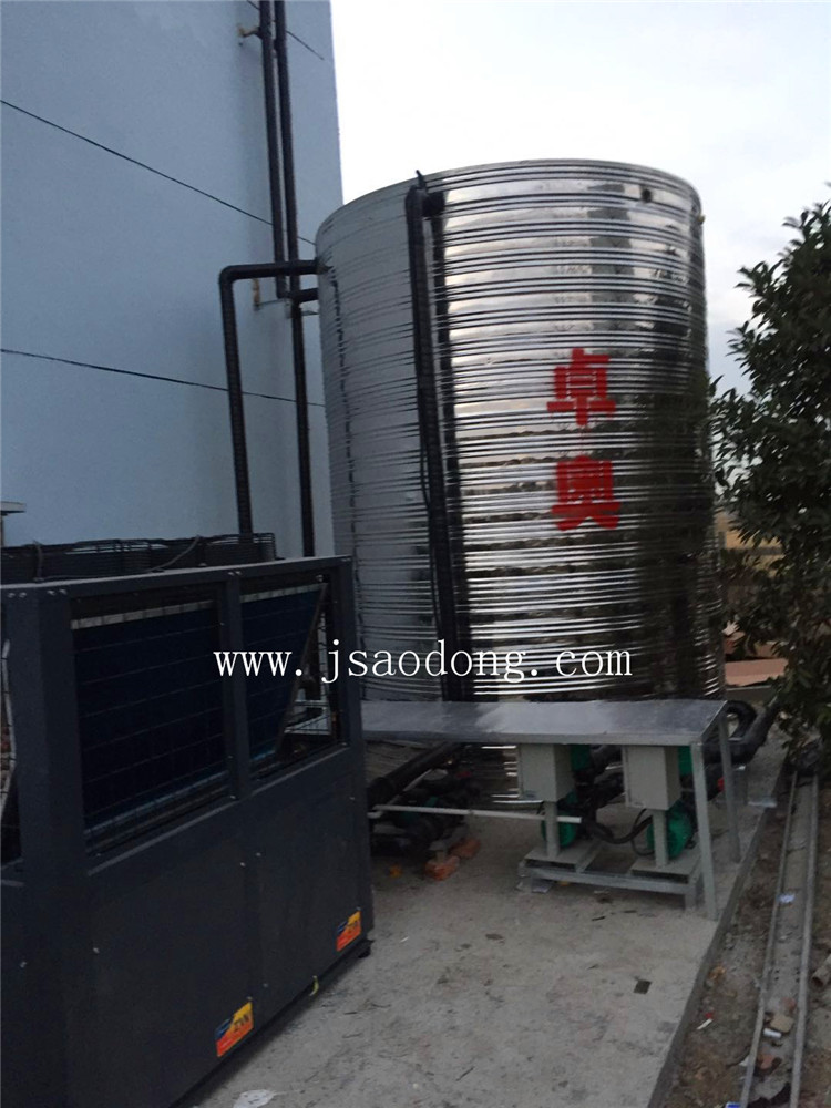 扬州晶樱光电宿舍楼热水系统