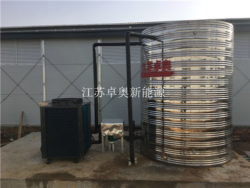 中铁12局南京工地项目部空气能系统